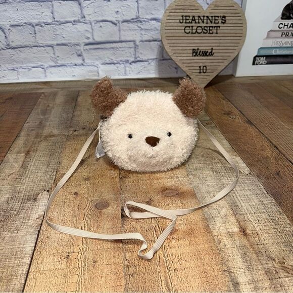 Jellycat Handbags - Jellycat Little Pup Plush Bag 9" Puppy Dog NEW